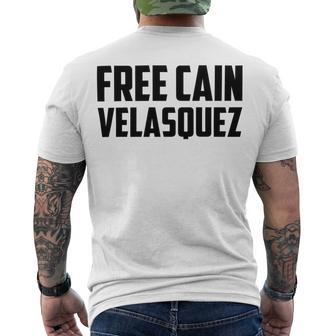 Free Cain Velasquez V5 Men's Crewneck Short Sleeve Back Print T-shirt | Favorety AU