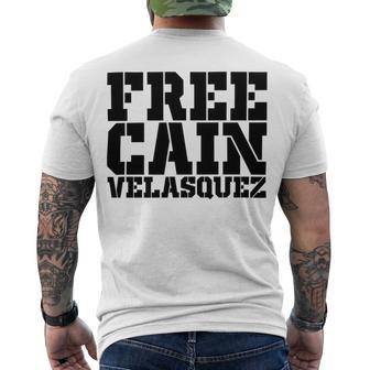 Free Cain Velasquez V6 Men's Crewneck Short Sleeve Back Print T-shirt | Favorety UK