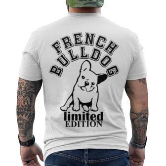 French Bulldog V2 Men's Crewneck Short Sleeve Back Print T-shirt | Favorety CA