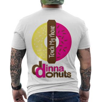 Funny Donut Donut Lover Men's Crewneck Short Sleeve Back Print T-shirt | Favorety DE