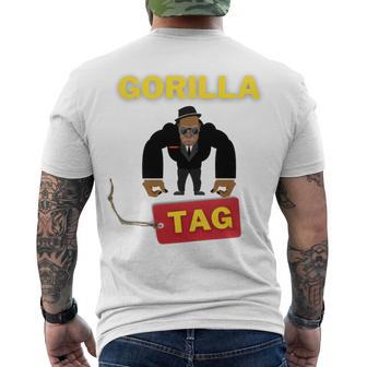 Gorilla Tag Pfp Maker Gorilla Tag Classic Men's Crewneck Short Sleeve Back Print T-shirt | Favorety DE