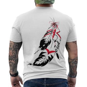 Huchnon Native American Tribe V6 Men's Crewneck Short Sleeve Back Print T-shirt | Favorety DE