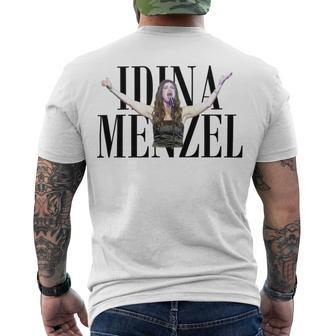 Idina Menzel Men's Crewneck Short Sleeve Back Print T-shirt | Favorety CA