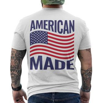 Made In The United States Tshirt American Tshirt United State Of America Men's Crewneck Short Sleeve Back Print T-shirt - Monsterry DE