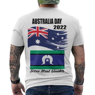 New Australia Day 2022 Men's Crewneck Short Sleeve Back Print T-shirt | Favorety UK