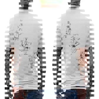 Oceans Of Possibilities Summer Reading Men's Crewneck Short Sleeve Back Print T-shirt - Monsterry