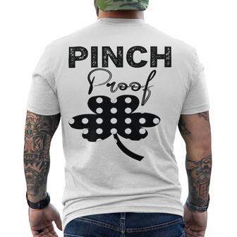 Pinch Proof St Patricks Men's Crewneck Short Sleeve Back Print T-shirt | Favorety