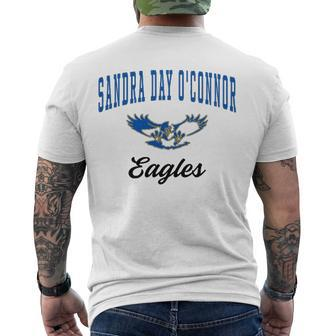 Sandra Day Oconnor High School Eagles Men's Back Print T-shirt | Mazezy