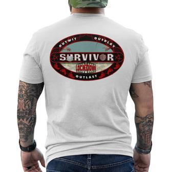 Survivor Men's Crewneck Short Sleeve Back Print T-shirt | Favorety AU