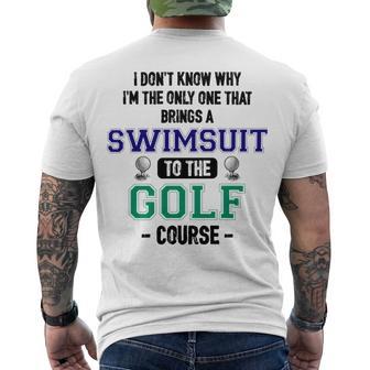 Swim At The Golf Course 74 Trending Shirt Men's Crewneck Short Sleeve Back Print T-shirt | Favorety AU