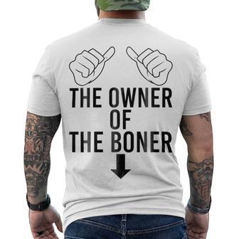 The Owner Of The Boner Men's Crewneck Short Sleeve Back Print T-shirt | Favorety UK