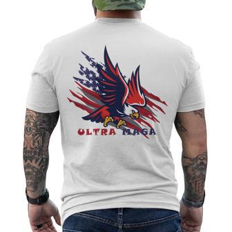 The Ultra Maga Is Back Men's Crewneck Short Sleeve Back Print T-shirt | Favorety DE