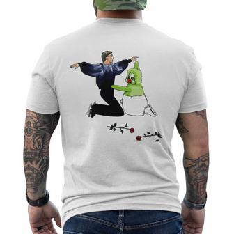 Torvill And Deans Dancing On Ice Men's Back Print T-shirt | Mazezy