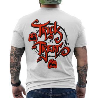 Trick Or Treat Halloween 150 Shirt Men's Crewneck Short Sleeve Back Print T-shirt | Favorety UK