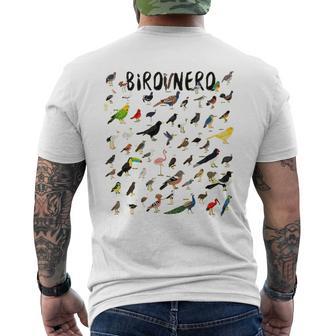 Twitcher Funny - Bird Nerd Long 197 Shirt Men's Crewneck Short Sleeve Back Print T-shirt | Favorety DE