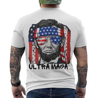 Ultra Maga And Proud Of It Essential Tshirt Men's Crewneck Short Sleeve Back Print T-shirt | Favorety CA