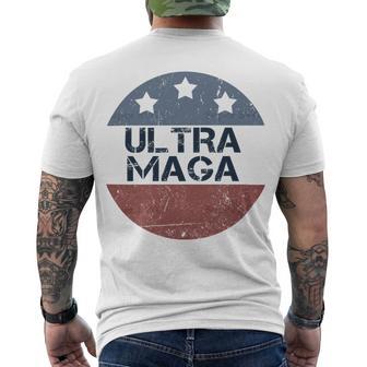 Ultra Maga And Proud Of It V4 Men's Crewneck Short Sleeve Back Print T-shirt | Favorety UK