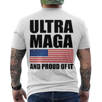 Ultra Maga And Proud Of It V9 Men's Crewneck Short Sleeve Back Print T-shirt | Favorety UK