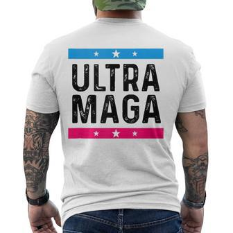 Ultra Mega Patriotic Trump Republicans Conservatives Men's Back Print T-shirt | Mazezy