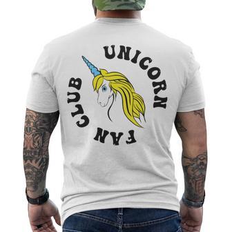 Unicorn Fan Club 17 Trending Shirt Men's Crewneck Short Sleeve Back Print T-shirt | Favorety AU