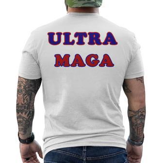 Utra Maga Support Men's Crewneck Short Sleeve Back Print T-shirt | Favorety