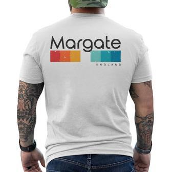 Vintage Margate England Retro Men's Back Print T-shirt | Mazezy