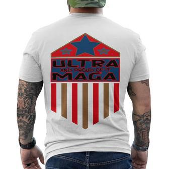 Vintageultra Maga And Proud Of It Men's Crewneck Short Sleeve Back Print T-shirt | Favorety DE