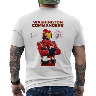 Washington Cobra Commanders Football Lovers Gifts Men's Crewneck Short Sleeve Back Print T-shirt | Mazezy DE
