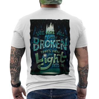 We Are All Broken 350 Trending Shirt Men's Crewneck Short Sleeve Back Print T-shirt | Favorety DE