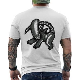 The Xeno King Xenomorph Xx121 Species Men's Back Print T-shirt | Mazezy