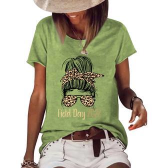 Field Day 2022 Last Day Of School Women's Short Sleeve Loose T-shirt | Favorety CA