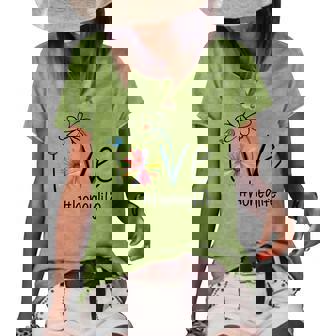 Honey Grandma Idea Honey Life Women's Loose T-shirt | Seseable UK