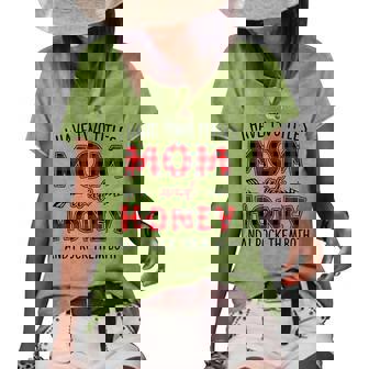 Honey Grandma I Have Two Titles Mom And Honey Women's Loose T-shirt | Seseable UK