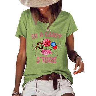 Kid In A Candy Store 35 Trending Shirt Women's Short Sleeve Loose T-shirt | Favorety