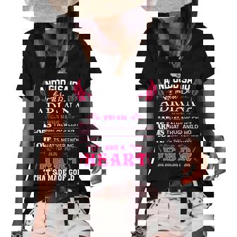 Adriana Name Gift And God Said Let There Be Adriana Women's Short Sleeve Loose T-shirt | Seseable UK