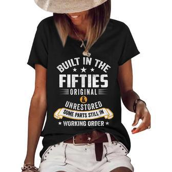 Built In The Fifties Built In The 50S Birthday Women's Short Sleeve Loose T-shirt - Seseable