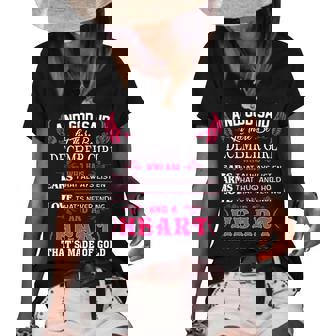 December Girl And God Said Let There Be December Girl Women's Short Sleeve Loose T-shirt | Seseable CA