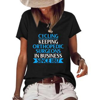 Funny Orthopedic Surgeon Gifts For Men Women Orthopod Women's Short Sleeve Loose T-shirt | Mazezy