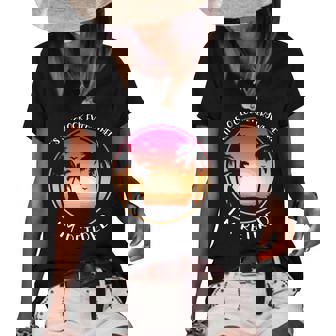 Its 5 Oclock Everywhere Im Retired Summer Vacation Women's Short Sleeve Loose T-shirt | Mazezy