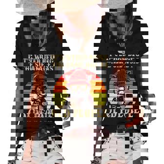 Its Weird Being The Same Age As Old People Retro Sarcastic V2 Women's Short Sleeve Loose T-shirt | Seseable CA