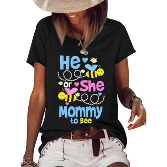 Mommy Gift Mommy To Bee Women's Short Sleeve Loose T-shirt - Seseable