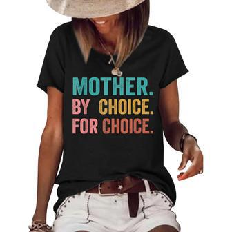 Mother By Choice For Choice Pro Choice Feminist Rights Women's Short Sleeve Loose T-shirt | Mazezy UK