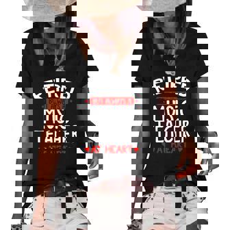 Retired Music Teacher Retired Music Teacher Gift Women's Short Sleeve Loose T-shirt | Mazezy