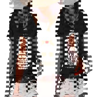 Teacher End Of Year Schools Out For Summer Last Day Women's Short Sleeve Loose T-shirt | Mazezy