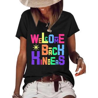 Welcome Back To School Kinders 486 Shirt Women's Short Sleeve Loose T-shirt | Favorety AU