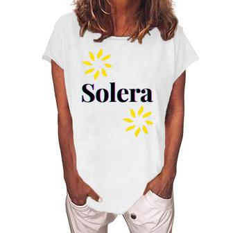 Solera Wine Drinking Spanish Sherry Women's Loosen T-Shirt | Mazezy