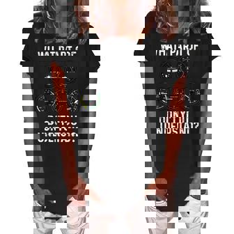 Funny Pilot Design For Men Women Airplane Airline Pilot Women's Loosen Crew Neck Short Sleeve T-Shirt | Mazezy