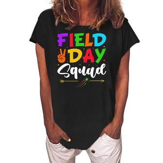 Lets Do This Field Day Thing Teacher Student School Women's Loosen Crew Neck Short Sleeve T-Shirt | Mazezy