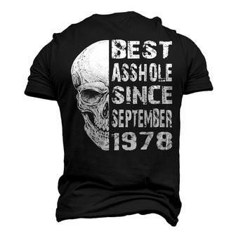 1978 September Birthday V2 Men's 3D T-shirt Back Print - Seseable