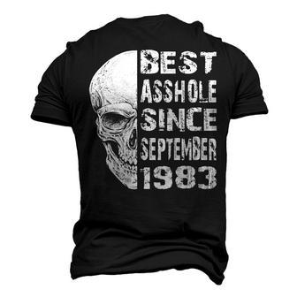 1983 September Birthday V2 Men's 3D T-shirt Back Print - Seseable